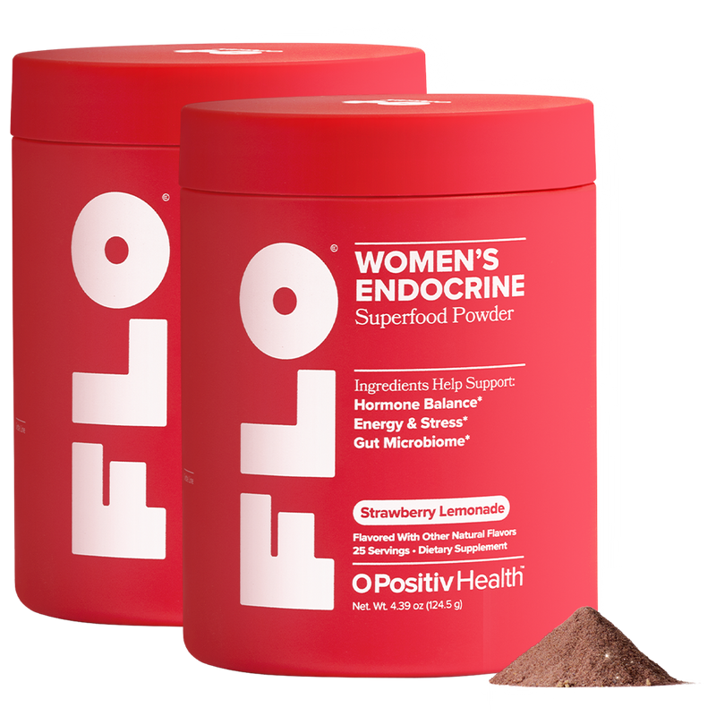 FLO Endocrine Superfood Powder - 2 Bottle Subscription
