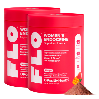 FLO - Mango Endocrine Superfood Powder - 2 Bottle Subscription