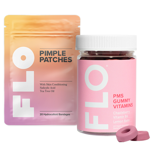 FLO Gummies + Pimple Patches